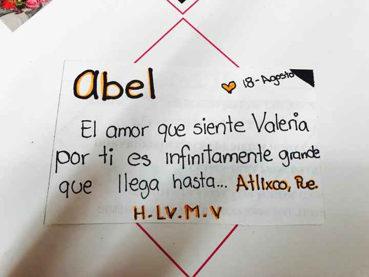 Sugerencia para los cartelitos del amor - 1