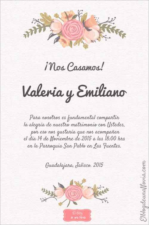 Nombre en las invitaciones 😳😢 - 1