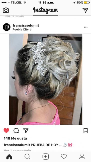 Peinados de novia  👰🏻 - 12