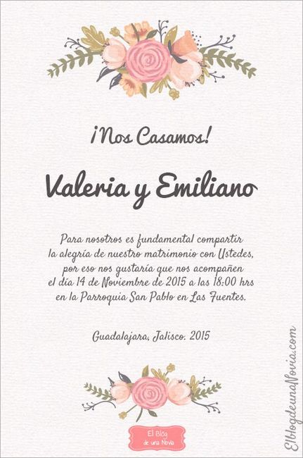 Nombre en las invitaciones 😳😢 - 1