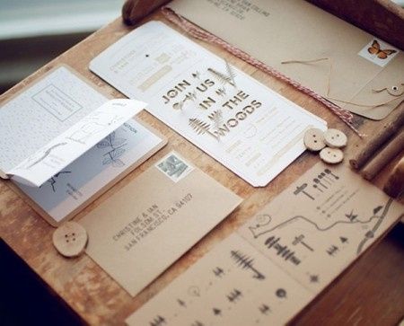 invitacion en madera
