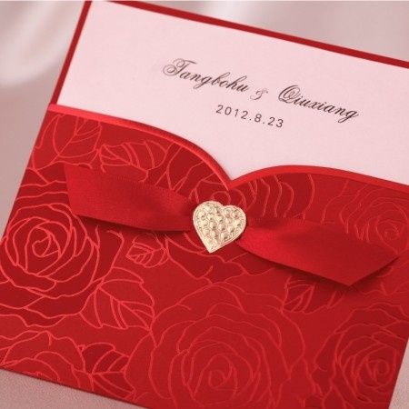invitacion rojo y rosa