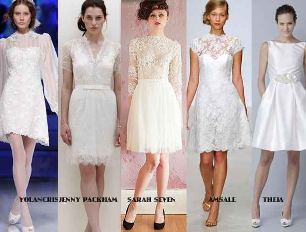 Opciones de vestido para el civil