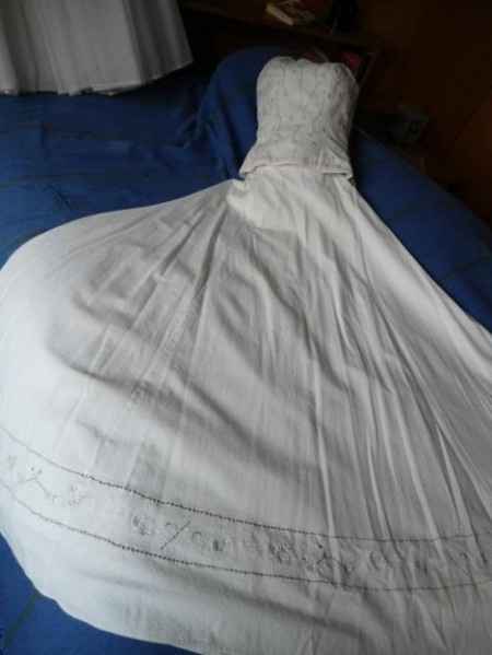 vestido de manta