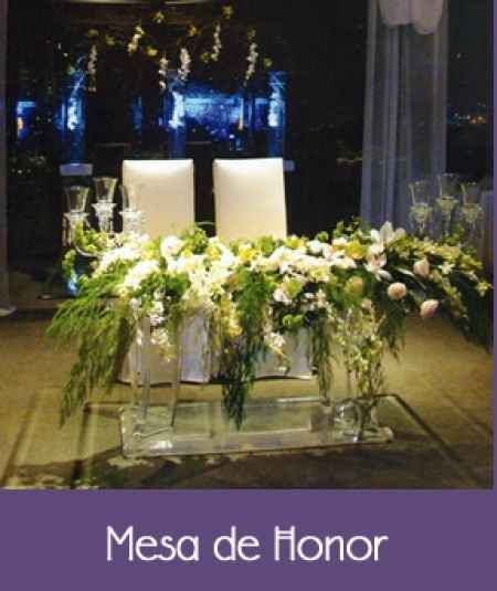 mesa de honor
