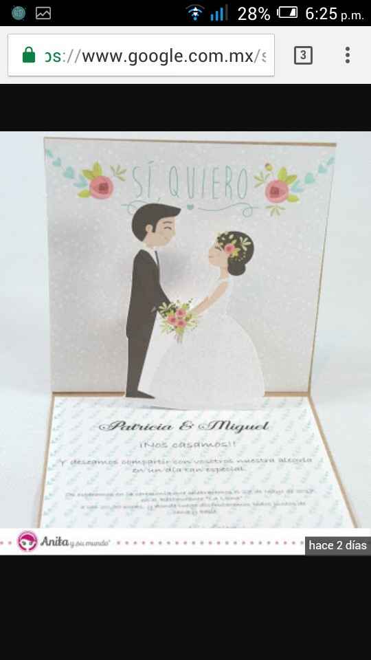 Indesisa con las invitaciones - 2