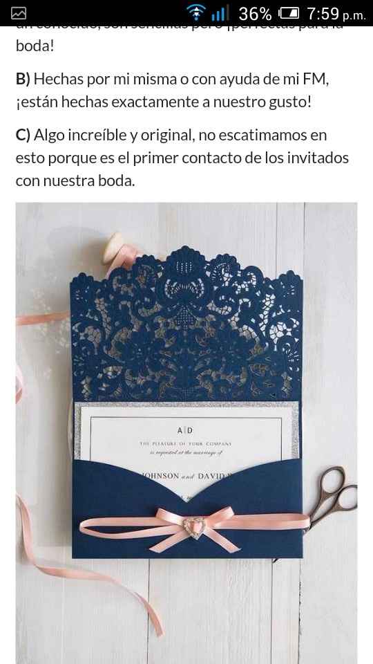 Indesisa con las invitaciones - 3