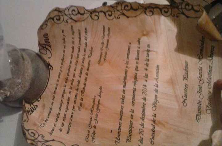 ¿cuánto gastaron en sus invitaciones y quiénes hicieron las suyas? - 1