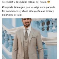 Haz screenshot y descubre el look de novio - 1