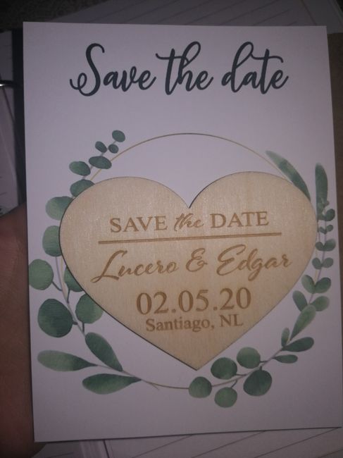 Save the date Cards 1