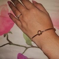 Así se ve la pulsera puesta :)