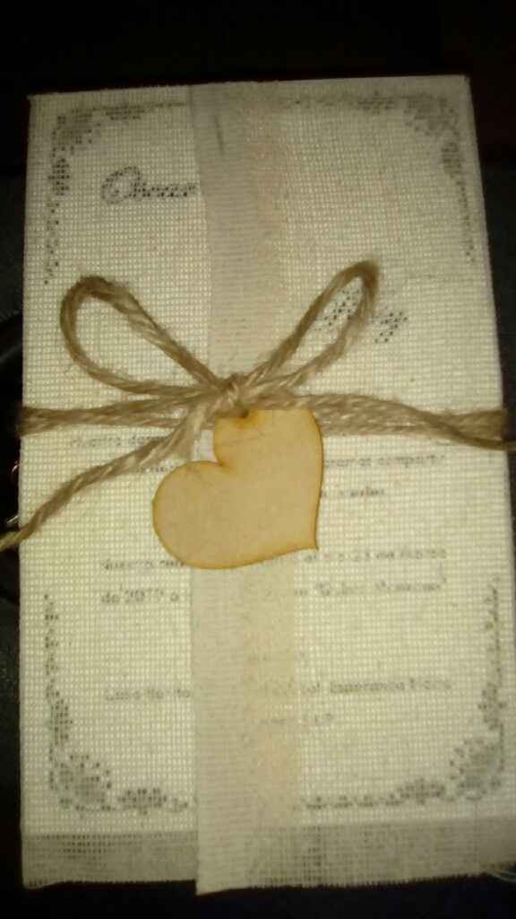 Invitaciones boda civil - 1