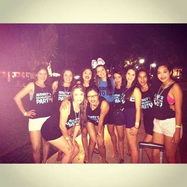 Audrey´s bachelorette party