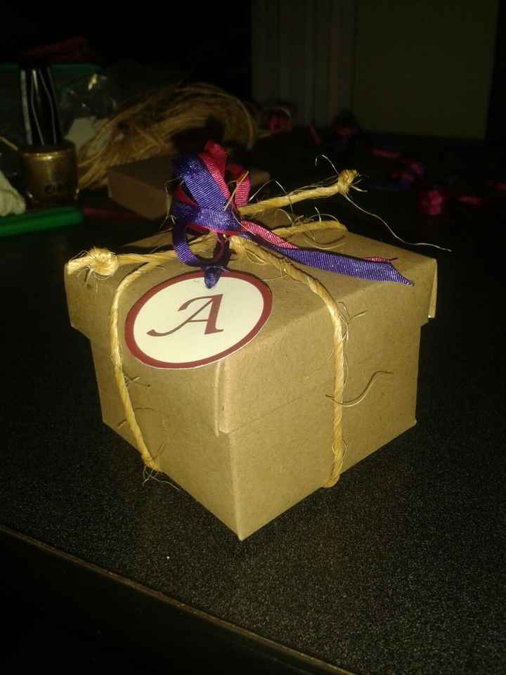 Letra de la incial de la Dama de Honor 