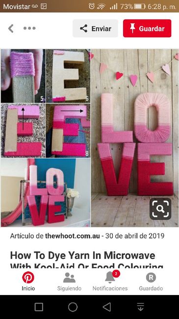 Ayuda con ideas para decorar letras de madera 3