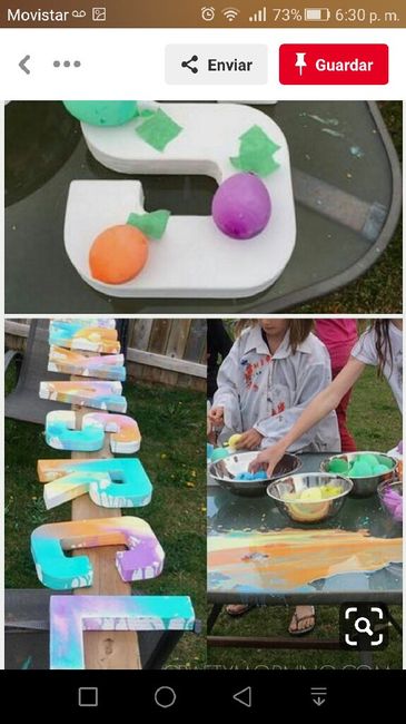 Ayuda con ideas para decorar letras de madera 5