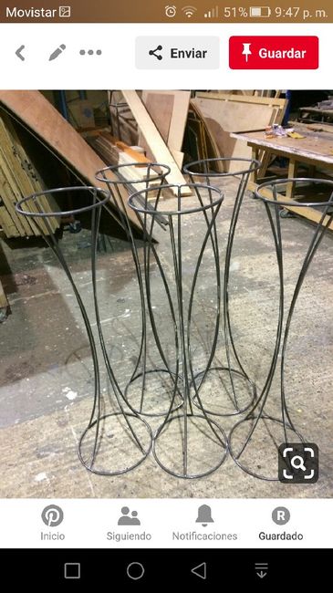 Bases para centro de mesa - 5