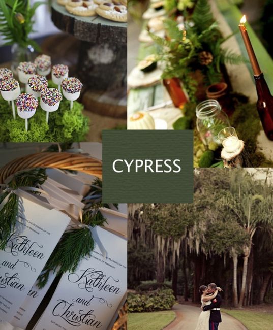 colores para bodas de otoño/invierno