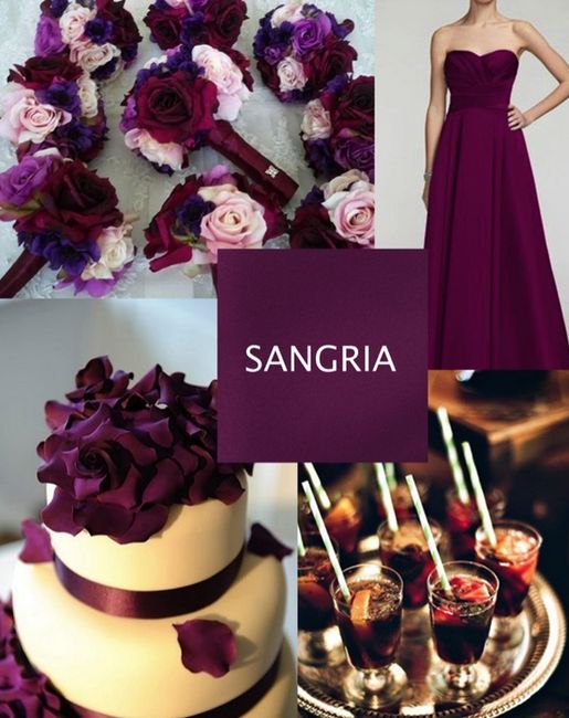 colores para bodas de otoño/invierno