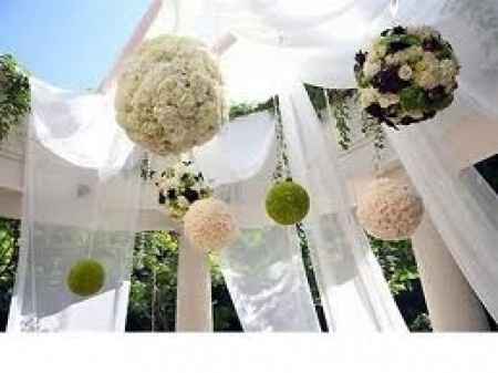 hanging ideas on flowers