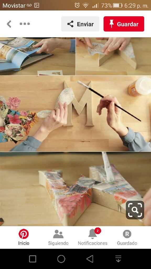 Help! Ayuda con ideas para decorar letras de madera - 4