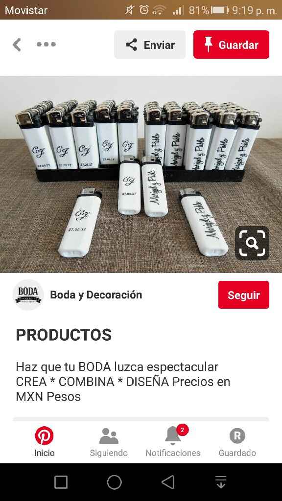 Recuerdos de boda ¡ayuda! - 1