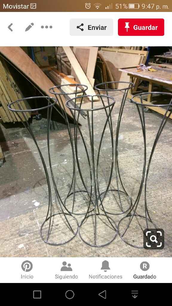 Bases para centro de mesa - 5