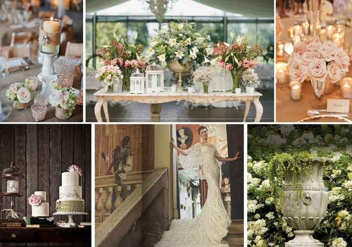 boda estilo shabby chic