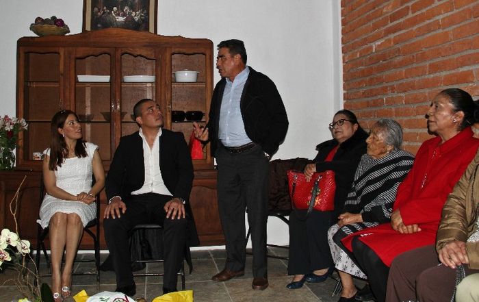 Luego de las presentaciones, la pedida