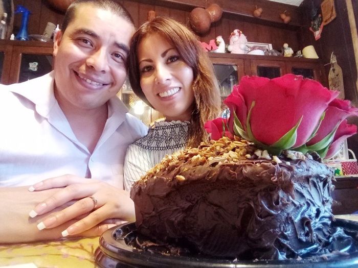 2018, 6 meses de novios y a 4 meses de la boda
