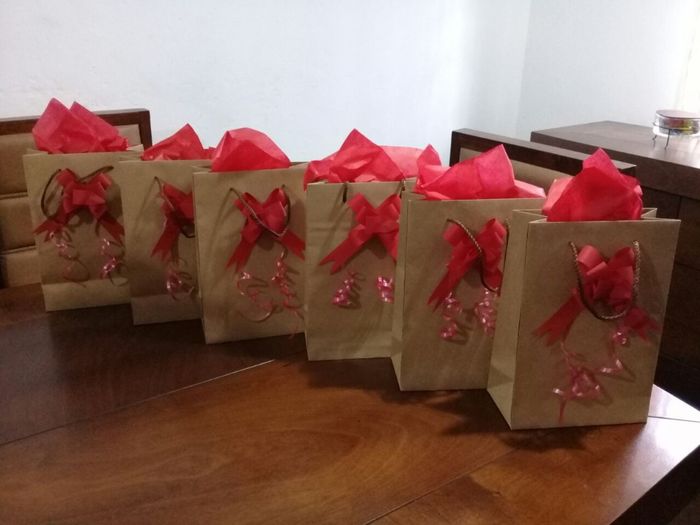 Los regalos para sus damas