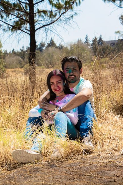 Fotos Save The Date/ Polvos Holi 6