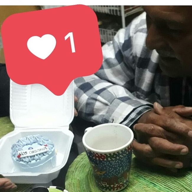 Papá recibiendo noticias 