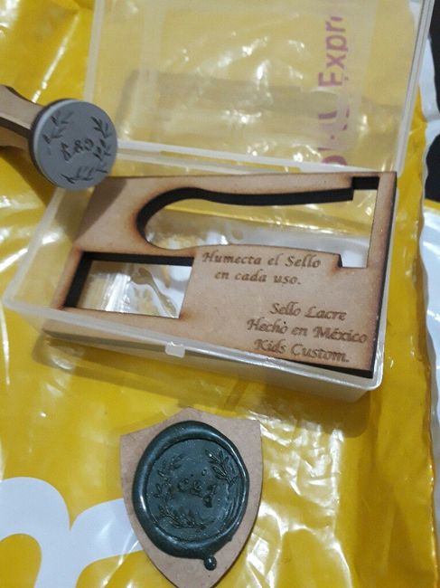 Mi sello de lacre - 1