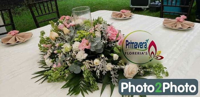 Las flores y el pastel de mi boda - 2