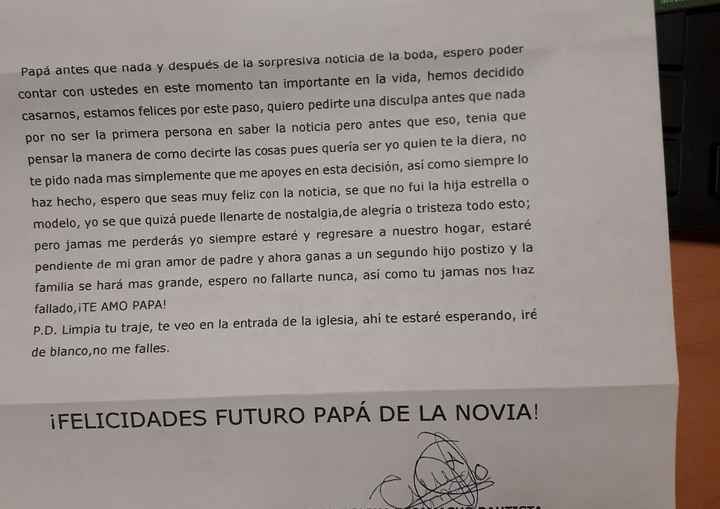 Carta a Papá