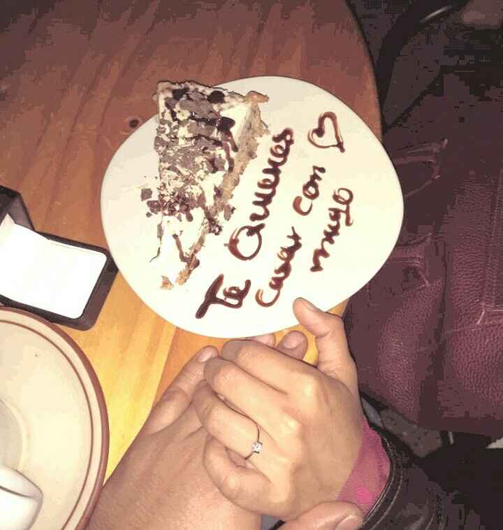 Mi Fm regreso, con un hermoso anillo de compromiso - 1