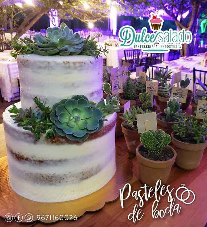 Las flores y el pastel de mi boda - 5