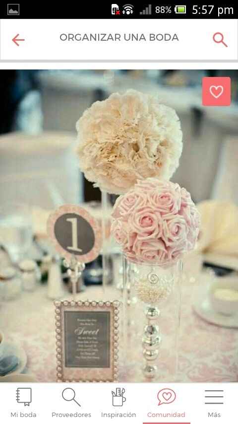 Centro de mesa con flores o adorno? - 2