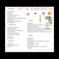 Alguien puede explicarme que debe contener un kit de emergencia - 1
