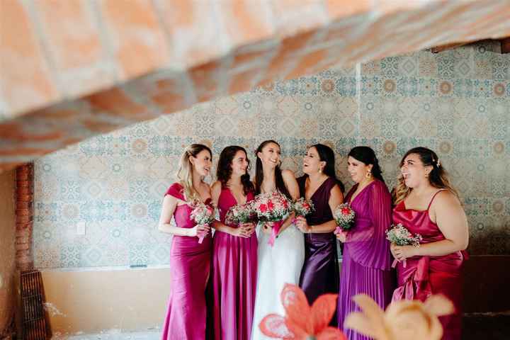Novias ya casadas: ¿Cómo supieron elegir la paleta de color de su boda?? - 1