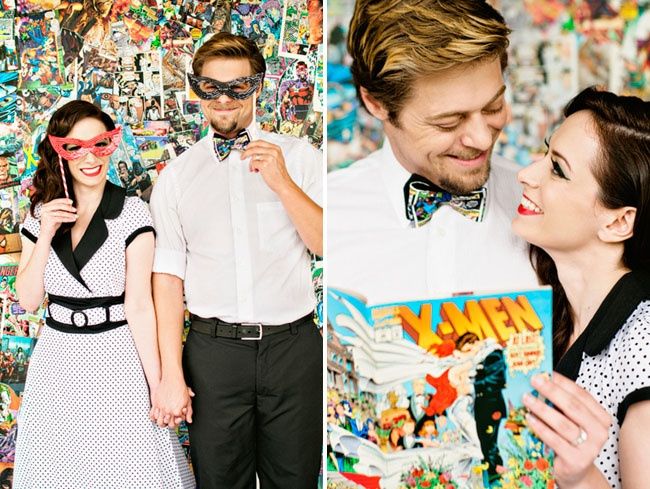 Sesión de fotos comics