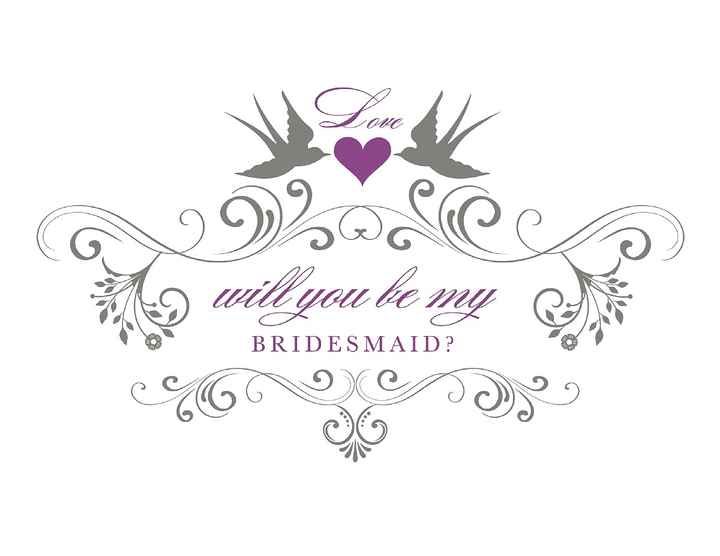 Will you be my bridesmaid