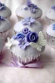 Cupcake Morado