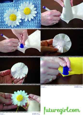 Tutorial flores de fieltro