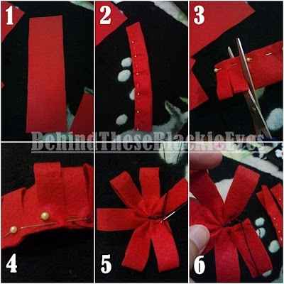 Tutorial flores de fieltro