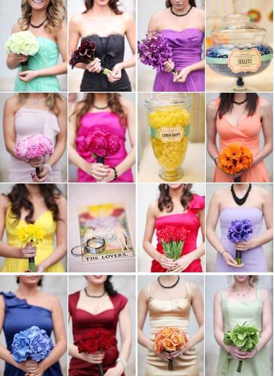Damas de colores