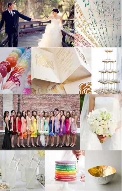 Boda de colores