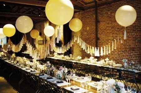 Decoración con globos