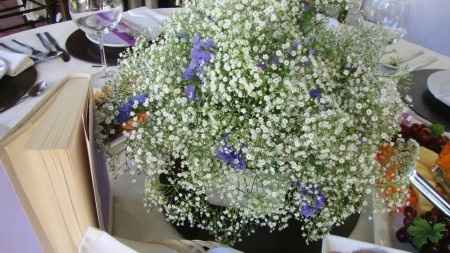 Numerador y centro de mesa